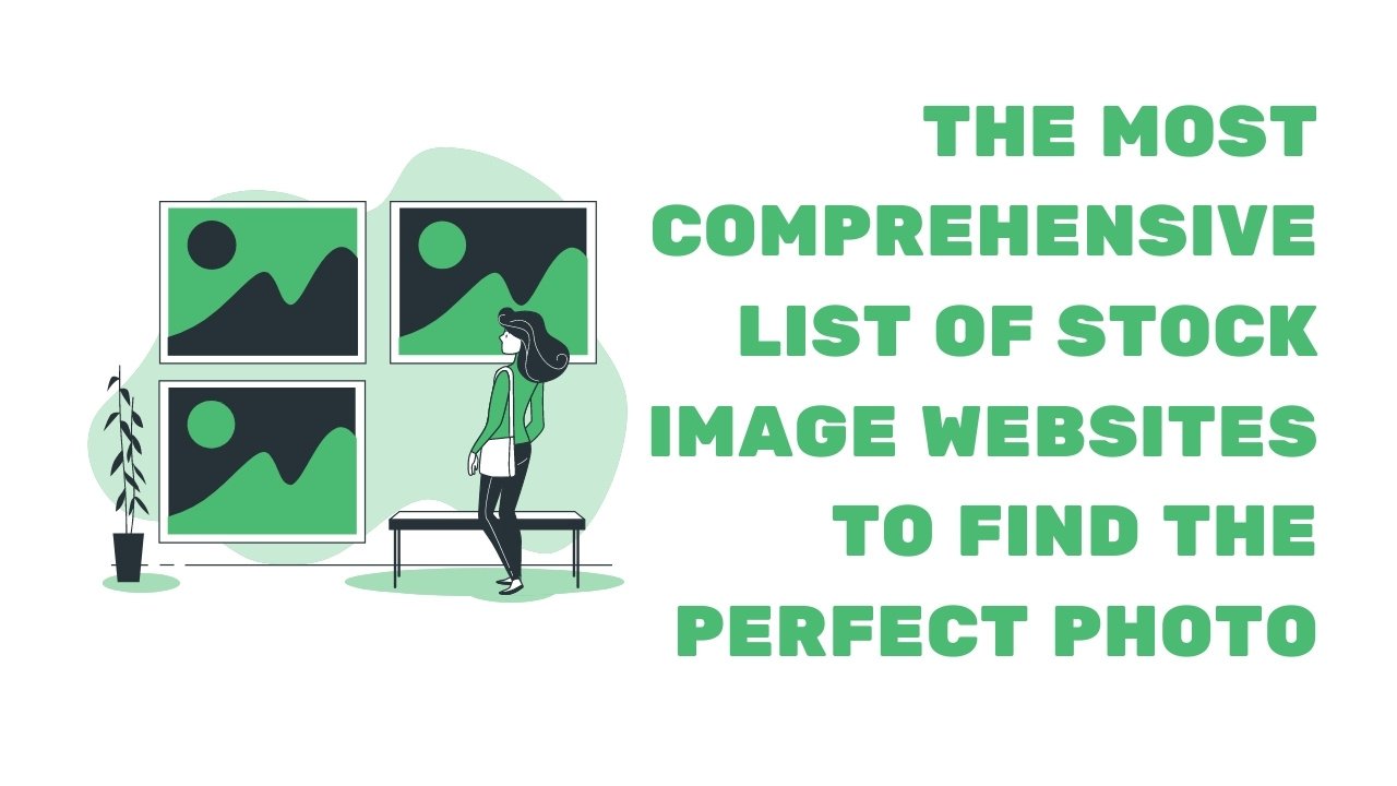 The Definitive List of Free Stock Photo Websites in 2020 - Create