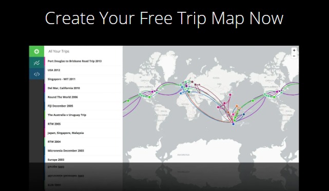 travel and mapping software examples