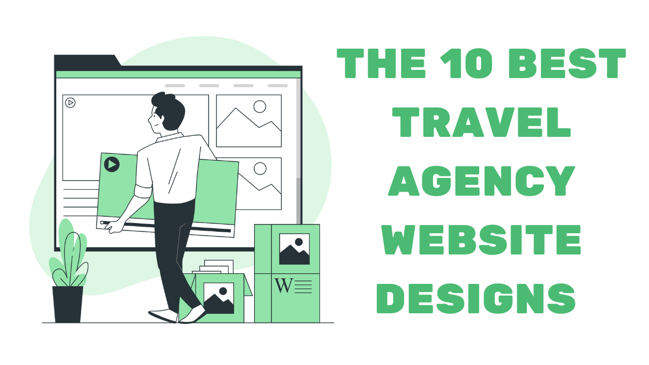 travel agency website designs