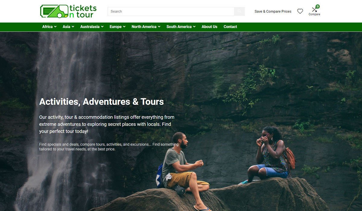 tourism website design & development