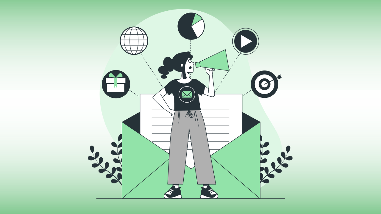 email marketing woman