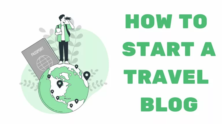 how to start a travel blog