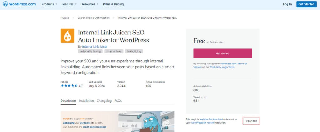 Internal Link Juicer Plugin