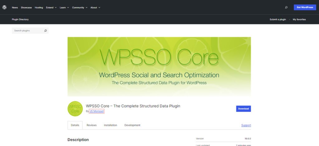 WPSSO Core Plugin