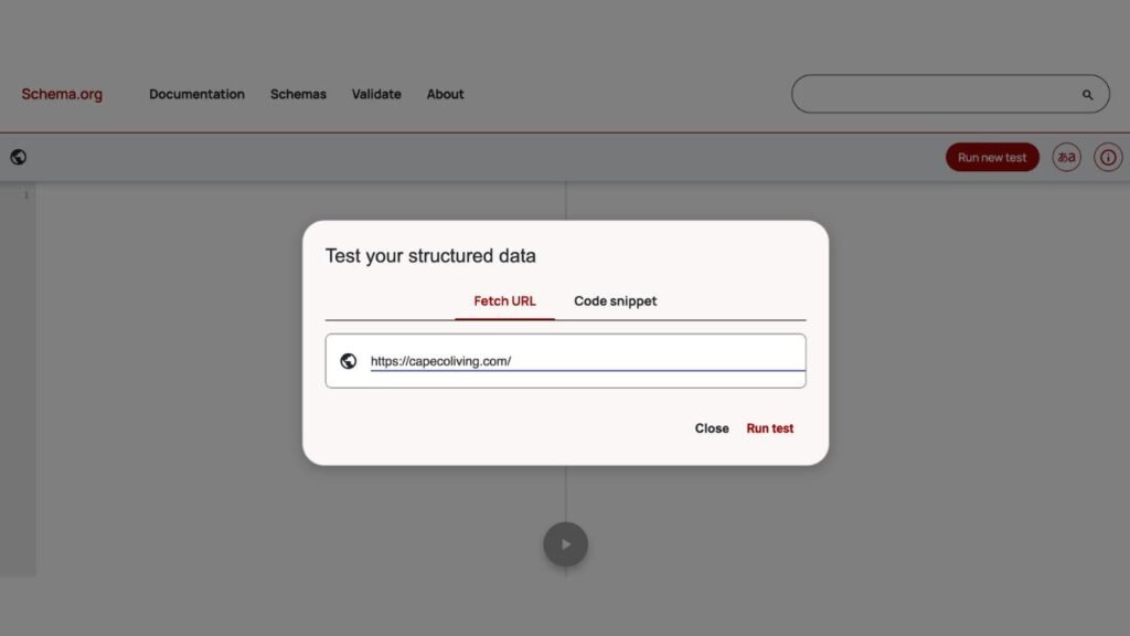 validating markup in schema