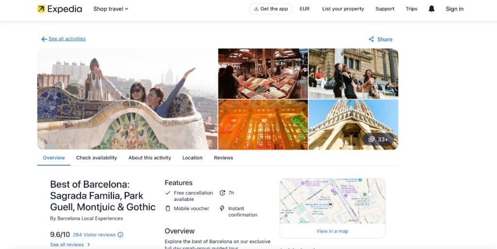 example of positive expedia review