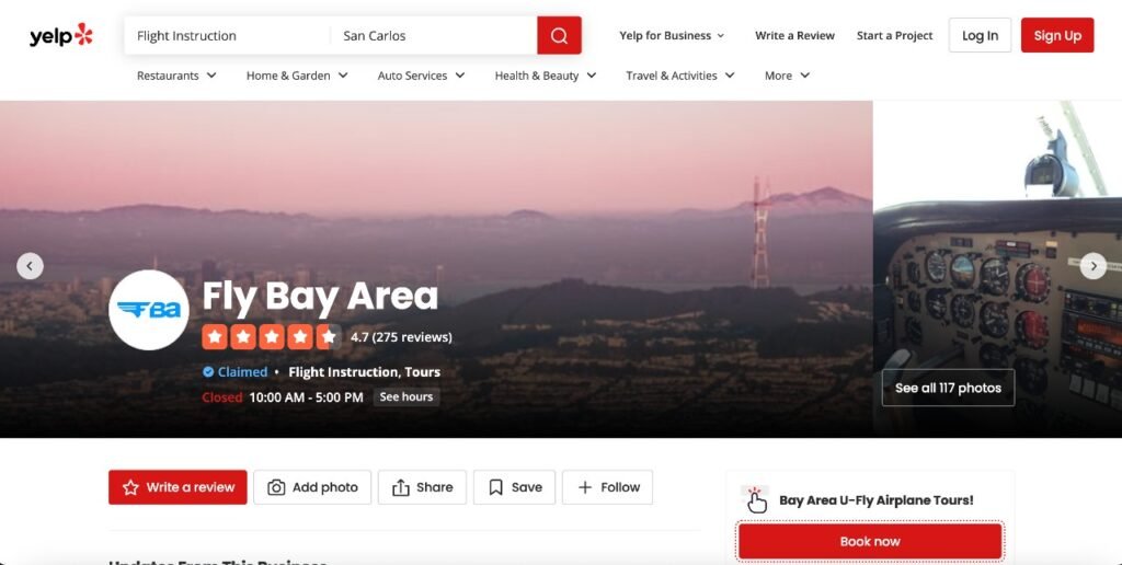 example of positive yelp reviews