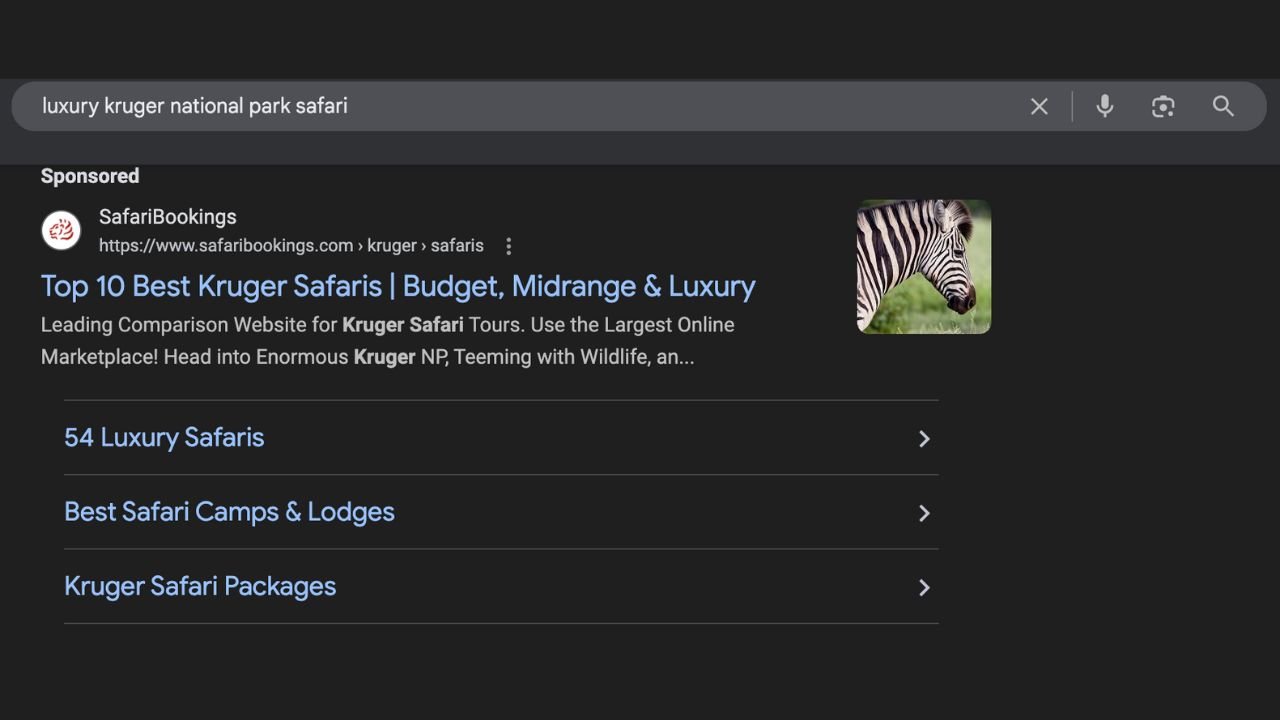 safaribookings luxury kruger national park safari ad 2
